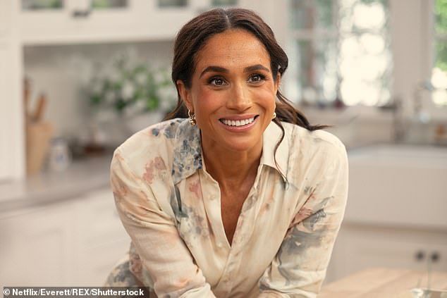 Meghan Markle (pictured) has landed a model guest to spice up the second season of her Netflix love-in