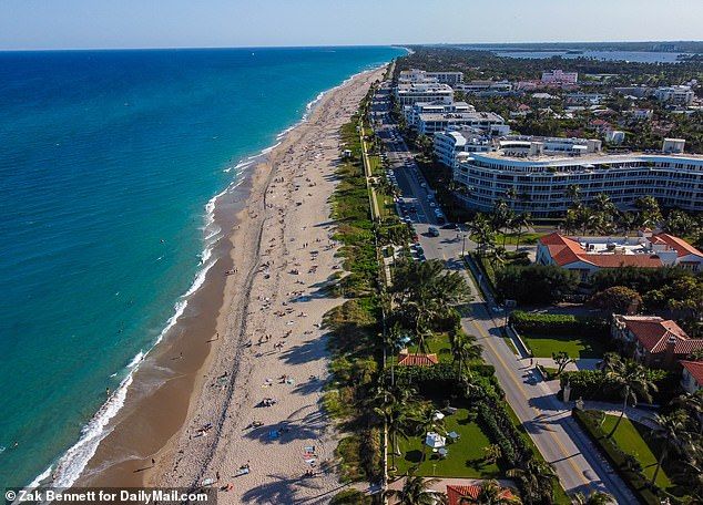 The stature of Palm Beach, or 'the island', as locals call it, has risen on the world stage in recent years thanks to its most famous resident, President Trump