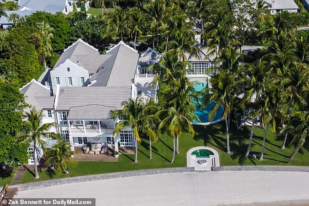 Hollywood legend Sylvester Stallone is among the town's famous residents, owning a massive property on the north end of Palm Beach