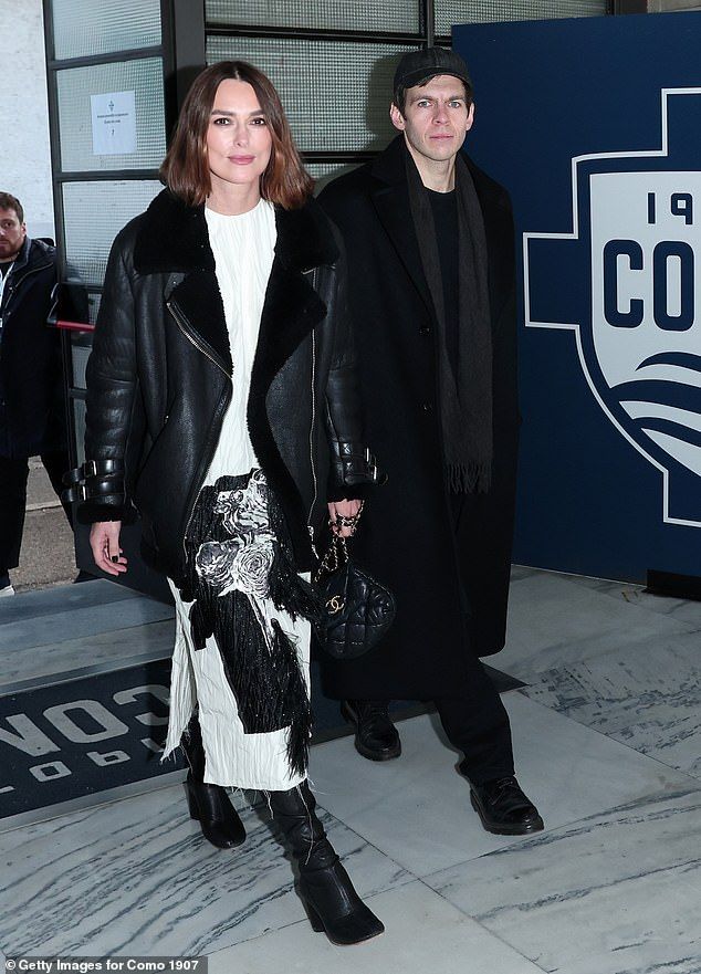 Keira is famously frugal - and when she shops at her local Tesco with her husband, Klaxons musician James Righton, they have been known to use separate self-service checkouts (Seen in December)