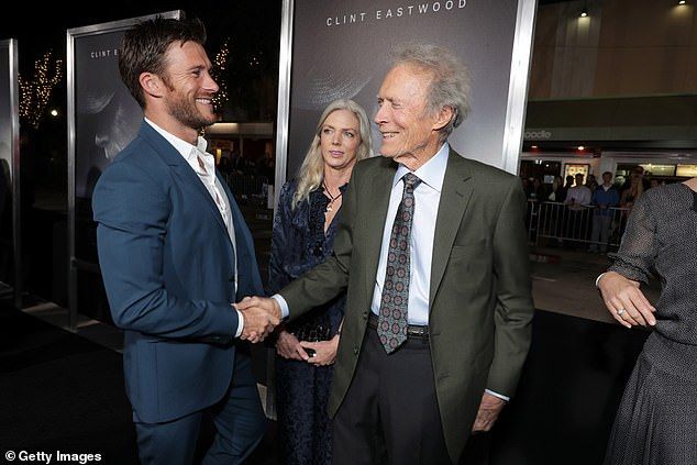 The 39-year-old actor - who is the spitting image of his father - was asked by People how his father was doing nearly a year after Ciint's girlfriend of 10 years, Christina Sandera died at age 61 following a heart attack; Scott with dad Clint and Christin