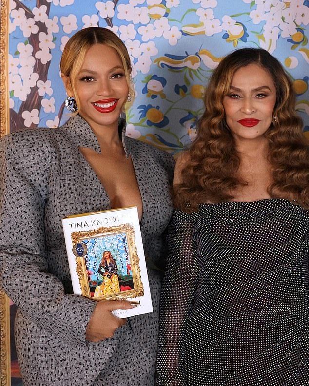 The businesswoman crossed the pond for a few days in London to promote her new memoir Matriarch, which gives an insight into her life of 'grief, tragedy, love and heartbreak'
