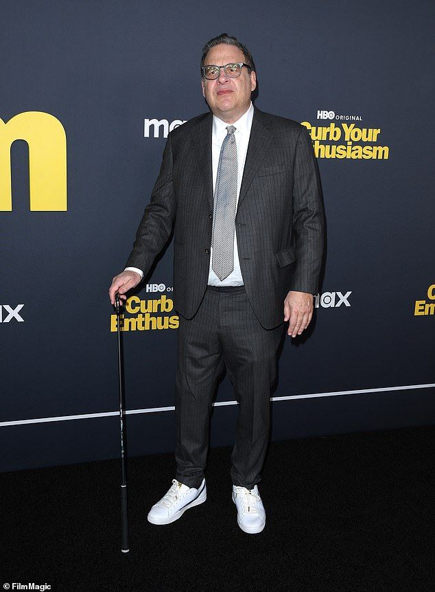 Garlin, who played Jeff Greene on the iconic HBO comedy from Larry David, left his slated gig at the Calabasas Country Club over the lack of physical money on hand. Pictured in LA in January of 2024