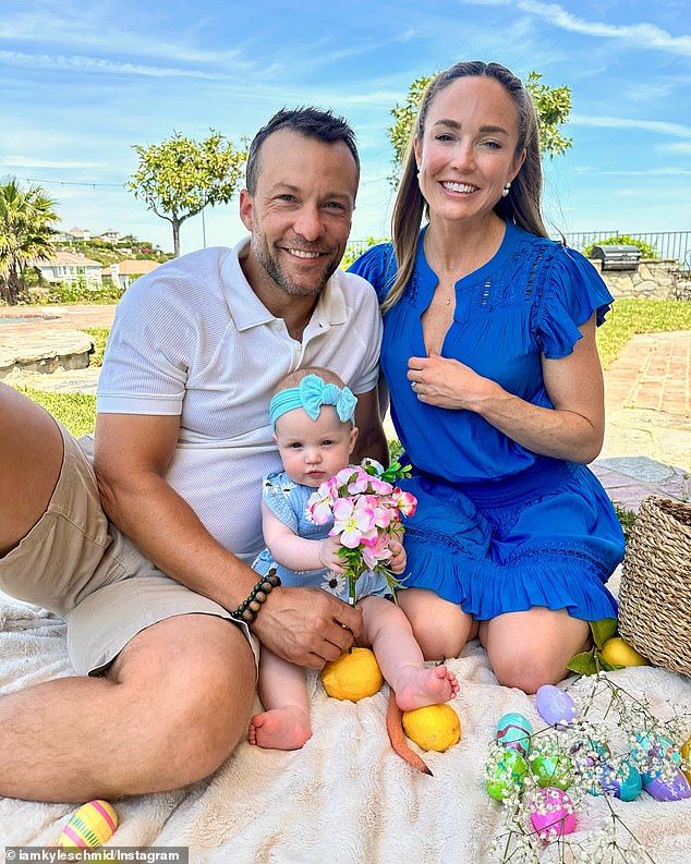 Kyle wed actress and dancer Caity Lotz in2023, and they welcomed a baby girl together in September 2024