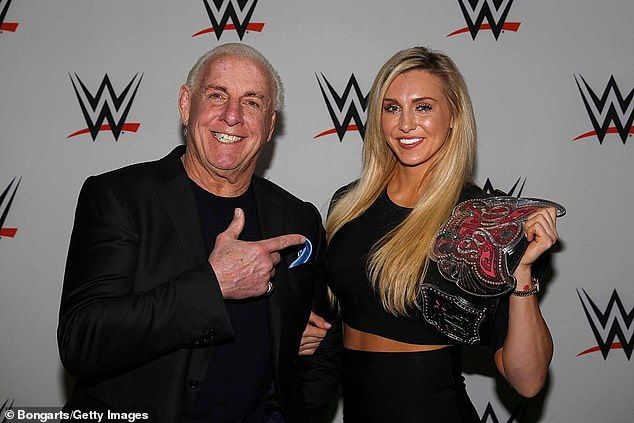 The 76-year-old is pictured with his daughter Charlotte, who followed in his footsteps