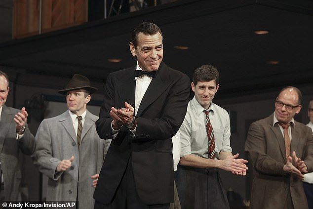 CNN made history Saturday night with itssimulcast of George Clooney's smash Broadway play, 'Good Night, and Good Luck'