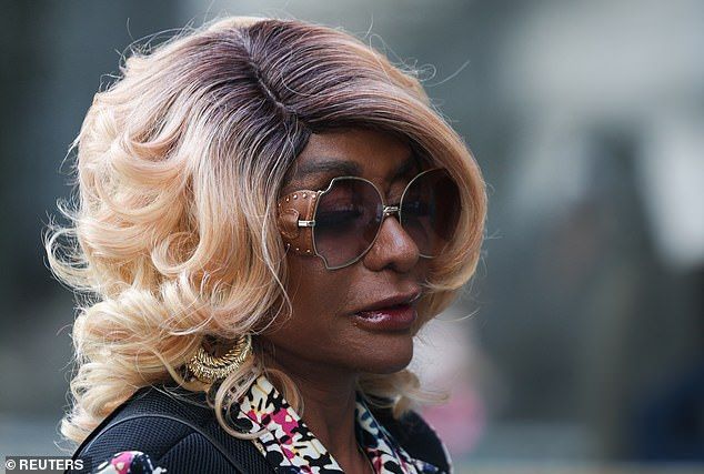 Since he went on trial in New York, Combs' mother has been a frequent presence in the courtroom, one that has been hard to miss given her revolving wardrobe of flamboyant wigs and outfits. (Pictured: Janice Combs heading into court on June 2).