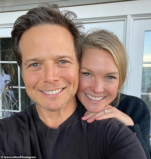 She also referred to Scott as 'one of the best partners a woman could have the privilege of sharing life with' before asking fans to respect their family's privacy