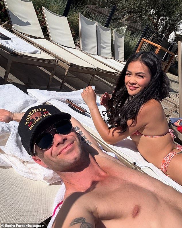 The first Asian-American Bachelorette Jennifer 'Jenn' Tran has reportedly ended her four-month fling with her former Dancing with the Stars partner Aleksandr 'Sasha' Farber (pictured April 27)