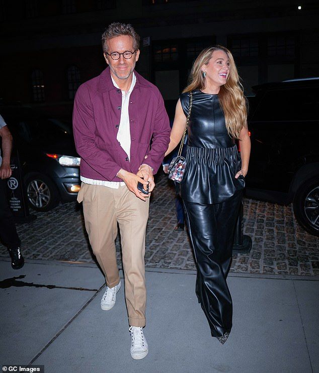 Lively is married to fellow Hollywood star Ryan Reynolds. Pictured April 29 in NYC