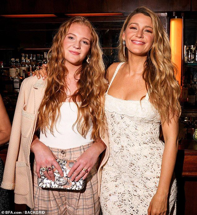 Blake Lively, 37, has been bringing her niece Kate Johnson, 20, into the limelight with her, amid her ongoing litigation with Justin Baldoni, 41. They were pictured at the Tribeca Festival Artists Dinner in NYC after Blake was cleared in a $400 million su