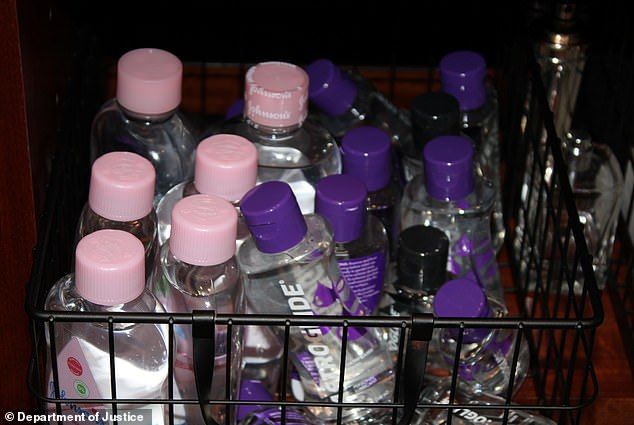 Dozens of bottles of Astroglide were found when Diddy's Miami home was raided. Jane claimed that Diddy was so addicted to sex with her that he gave her the nickname 'Crack Pipe'