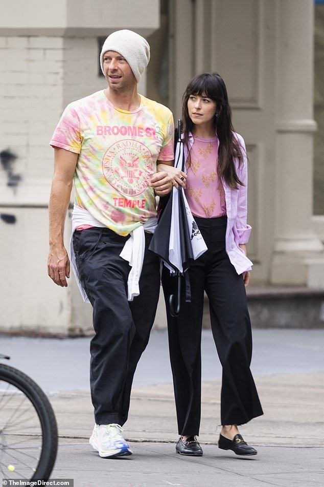 This news comes just as she has reportedly said goodbye to her longtime fiance Chris Martin. The actress with Martin in New York City