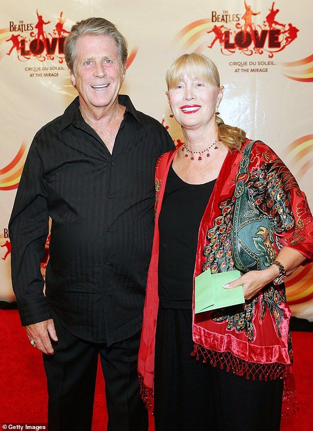 Wilson, who takes medicine to slow the progression of dementia, relied on his wife Melinda for many of her needs, and her death in January at 77 left him distraught; seen together in 2006