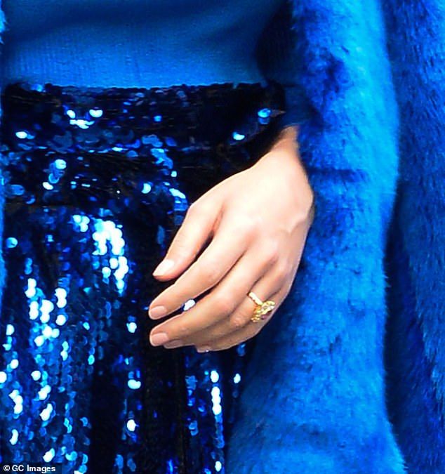 Perry's ring seen in 2019