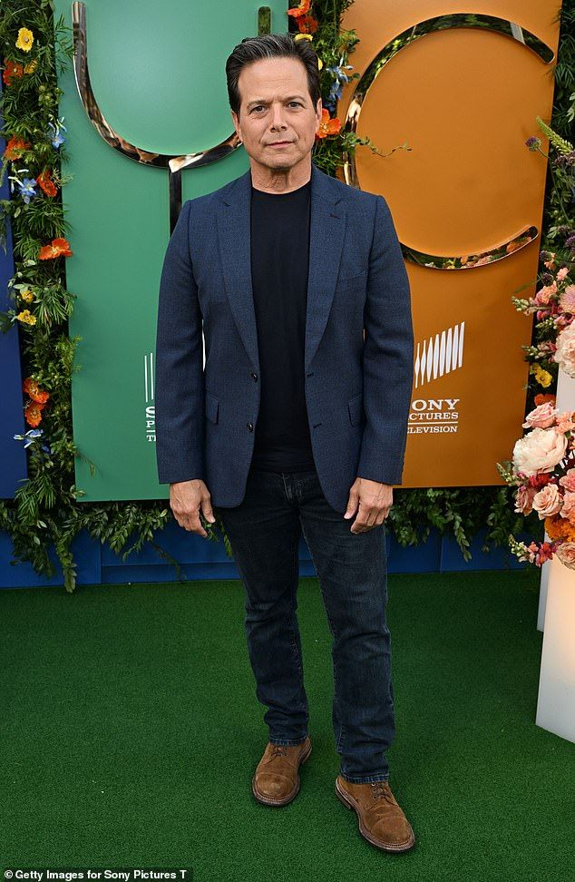Scott Wolf has broken his silence after his wife of 21 years Kelley Wolf announced their split in a cryptic Instagram post; (seen in May)