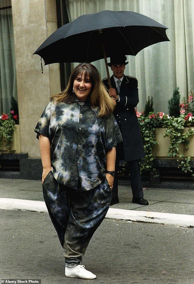 Ricki - who once topped the scales at 260lbs - previously struggled with her weight and yo-yo dieting for decades (pictured in 1988)