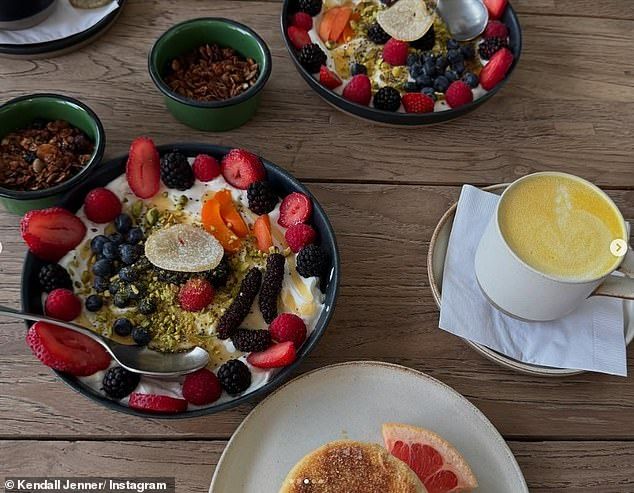It comes after a nutritionist weighed in on her low-calorie diet, which the star had previously teased on social media