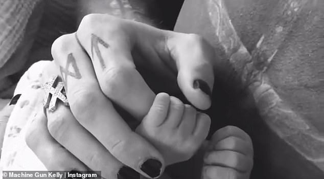 Fox, 39, gave birth to her daughter - whose name hasn't been publicly revealed - on March 27
