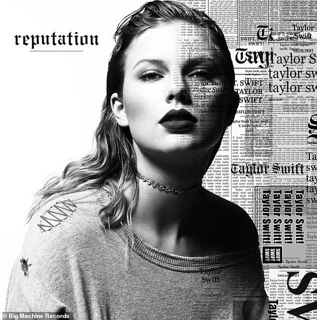 But Swifties noted in the comments that Taylor had wiped her Instagram and other social media accounts in August 2017  after the photos were posted  as a PR stunt to announce the release of her Reputation album (pictured)