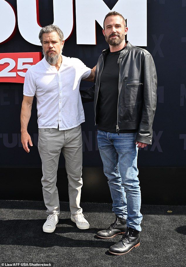 Smith said Damon, Affleck and Weinstein's people at Miramax offered him first dibs at directing Good Will Hunting, but he turned in down, which he joked was what they hoped would happen all along; Damon and Affleck pictured on May 31 in LA