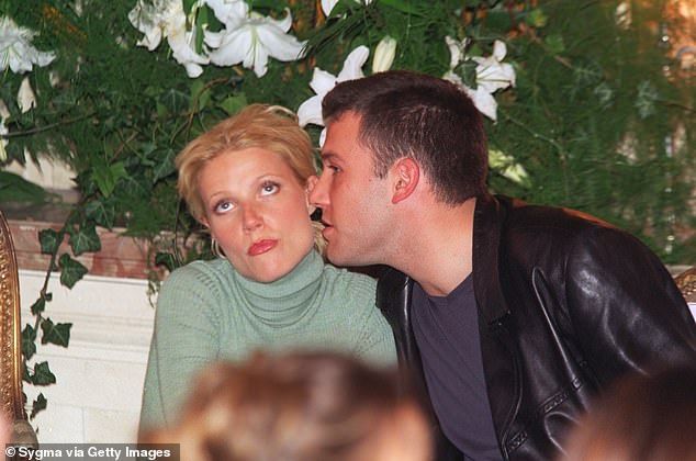 In 2017, Gwyneth Paltrow, who dated Affleck from 1997 to 2000, accused Weinstein of sexually harassing her earlier in the 1990s; pictured together in 1998