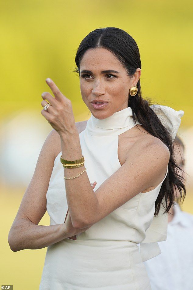 Meghan at the charity polo match.While Harry's own career aspirations may appear rudderless at the moment, Meghan's seem more ambitious than ever, with the former Suits actress reportedly hoping to become a billionaire