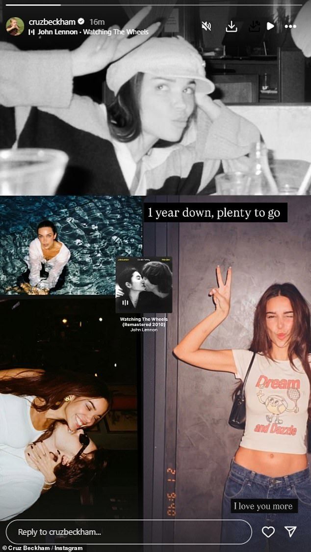 Elsewhere, Cruz celebrated his one year anniversary with girlfriend Jackie last week, sharing a gushing post just hours after his brother Romeo's heartbreak was revealed