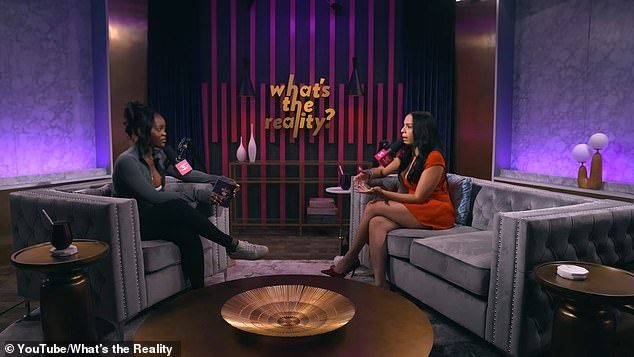 And while Lydia politely wrote that she wished for Milton to 'find your happiness' and 'wouldn't change our marriage for anything' on Instagram, she aired out all their 'tumultuous' marital issues during Amber Desiree 'AD' Smith's (L) podcast What's the R