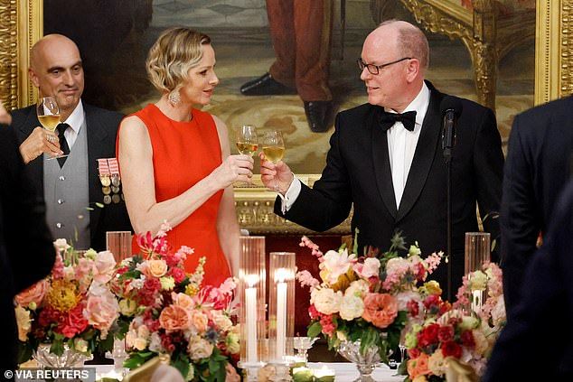 Prince Albert, who took over the reins of the principality following his father Prince Rainier III's death in 2005, sacked his trusted financial adviser in June 2023. Pictured with his wife this month