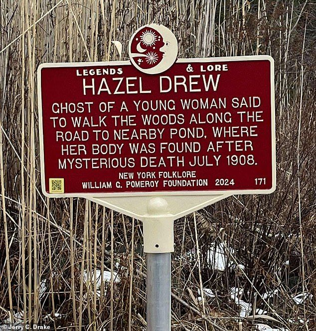 In October 2024, the Sand Lake Historical Society put up a historical marker to commemorate Hazel's death and her continued presence in the area