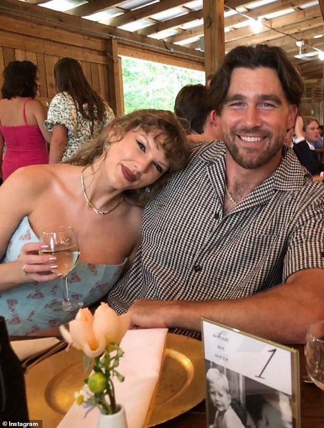 Kelce and Swift recently attended the wedding of one of the NFL star's cousins in Tennessee