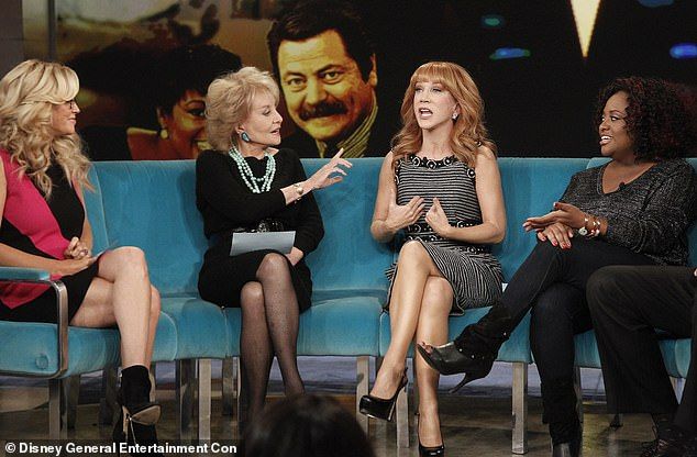 The comedienne added that she waited until she had a private moment with Walters to tell her in person that she turned down the offer