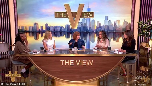 Alyssa Farah Griffin, Sara Haines, and Joy Behar did not appear to buy Hostin's argument, given Iran's own heinous track record