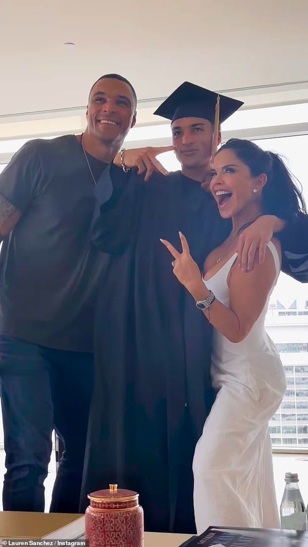 Sanchez and former NFL tight end Tony Gonzalez split shortly after welcoming their son Nikko. The co-parents are seen celebrating Nikko's college graduation in June 2024