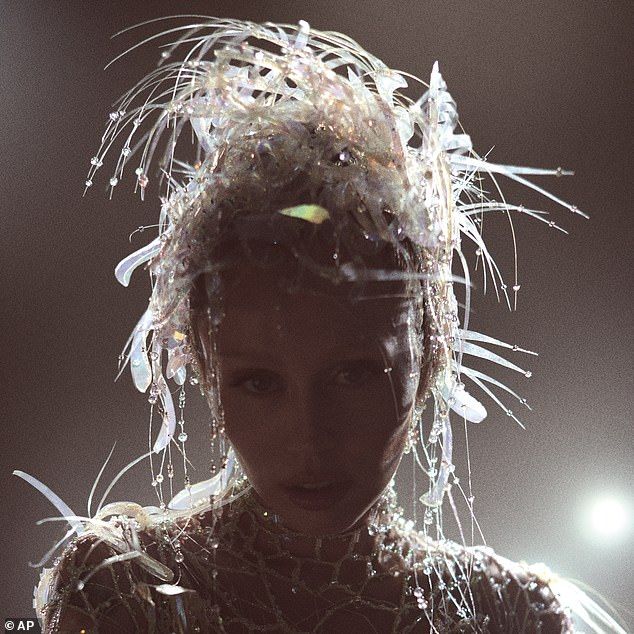 Miley's album cover for Something Beautiful was released earlier this year