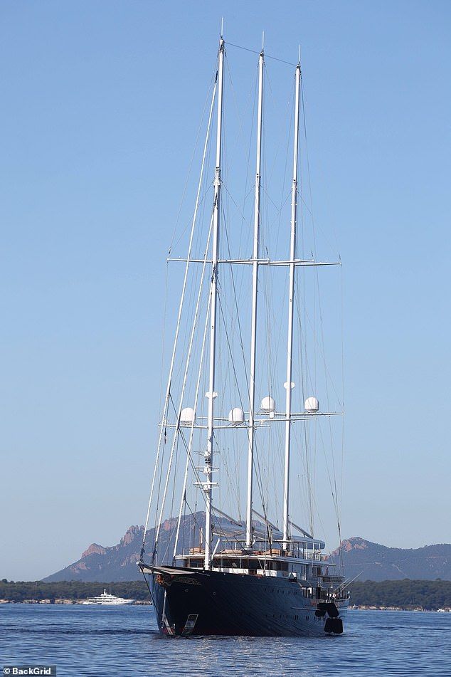 The $500 million yacht the Koru (pictured) is the most visible indication of Jeff Bezos' incredible wealth