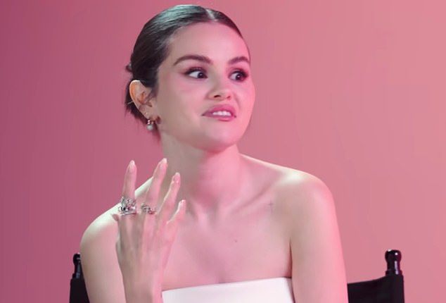 'I had the biggest crush on him when I was like five, it's so weird but I just thought he would protect me,' Gomez said of the rapper.