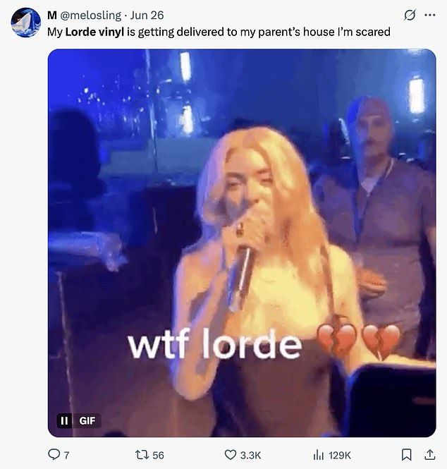 Taking to social media to express their shock, some fans worried about their family members potentially seeing the NSFW cover