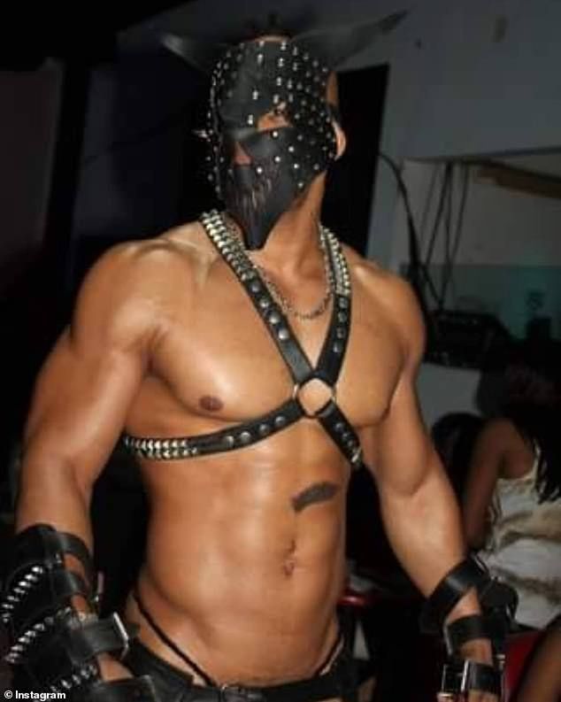 Two male escorts, Daniel Phillip and Sharay Hayes, the latter known professionally as The Punisher (pictured above), have testified that they had been paid to travel from one state to another for sexual services.