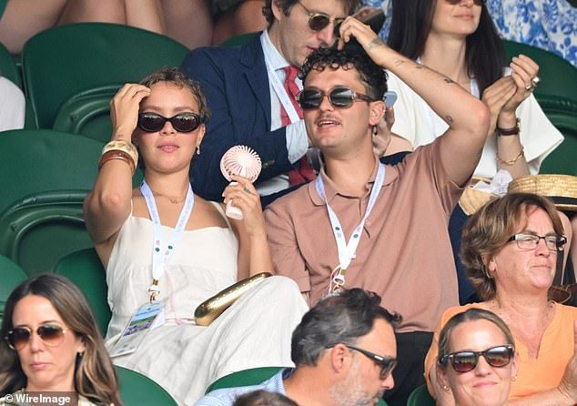 Rosa Ramirez and Rafferty Law looked a little hot and bothered in their seats
