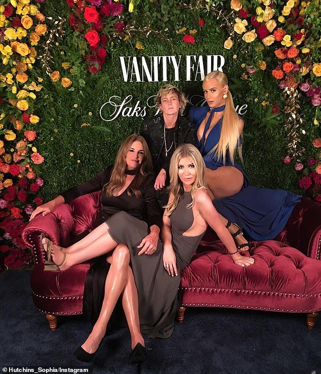 It's not the only time the four hung out, with the group also taking a snap together at a Saks Fifth Avenue and Vanity Fair event in 2018. Hutchins posted the photo at the time with four crown emojis in the caption