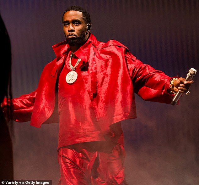 Also this week, her ex Sean 'Diddy' Combs was acquitted of the most serious charges of racketeering conspiracy and sex trafficking during his New York trial; seen in 2023 in New Jersey