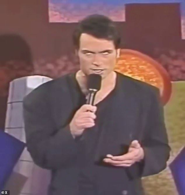As the Fear Factor host had a head of hair and had a thinner frame than he does currently, some fans were flabbergasted by how he looked