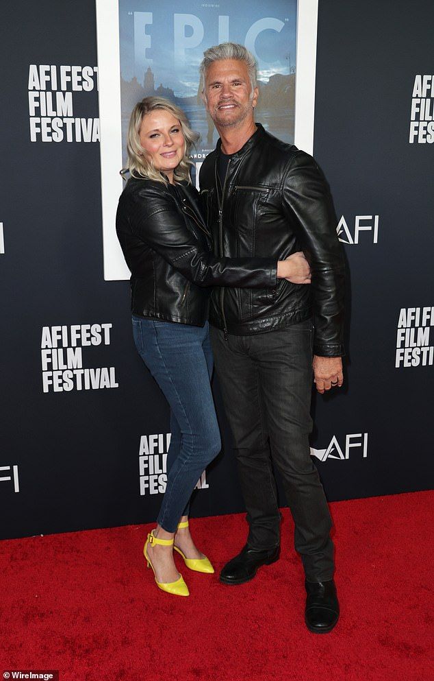 The split comes less than two years after they wed in 2023. Pictured in LA in November of 2022