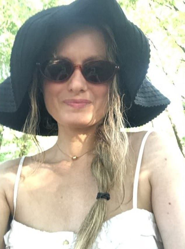 Ms Roy and Natacha Rey (pictured) had had appeared on a four-hour YouTube video in December 2021 in which they claimed that Brigitte was infact born as a baby boy