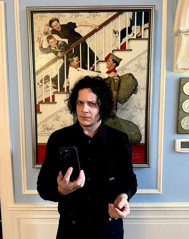 'A lovely 50th birthday present courtesy of my gorgeous and thoughtful wife Mrs. Olivia Jean (who took these photos as well.),' he continued
