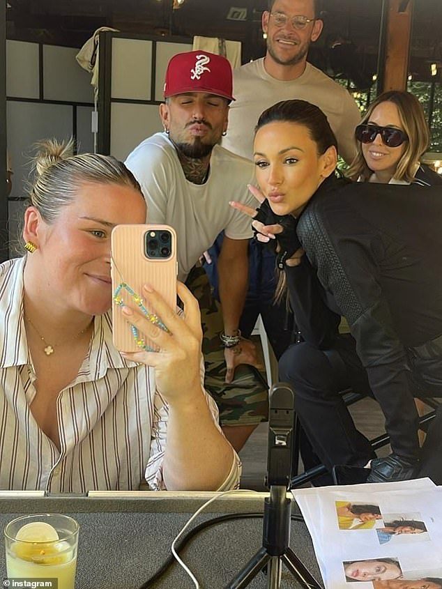 She captioned her post: 'A week of work & belly laughs in Bulgaria'