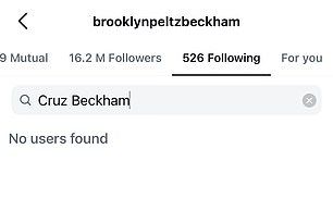 Brooklyn's surprise move to part ways with Cruz follows the youngest Beckham's pointed digs on social media last month