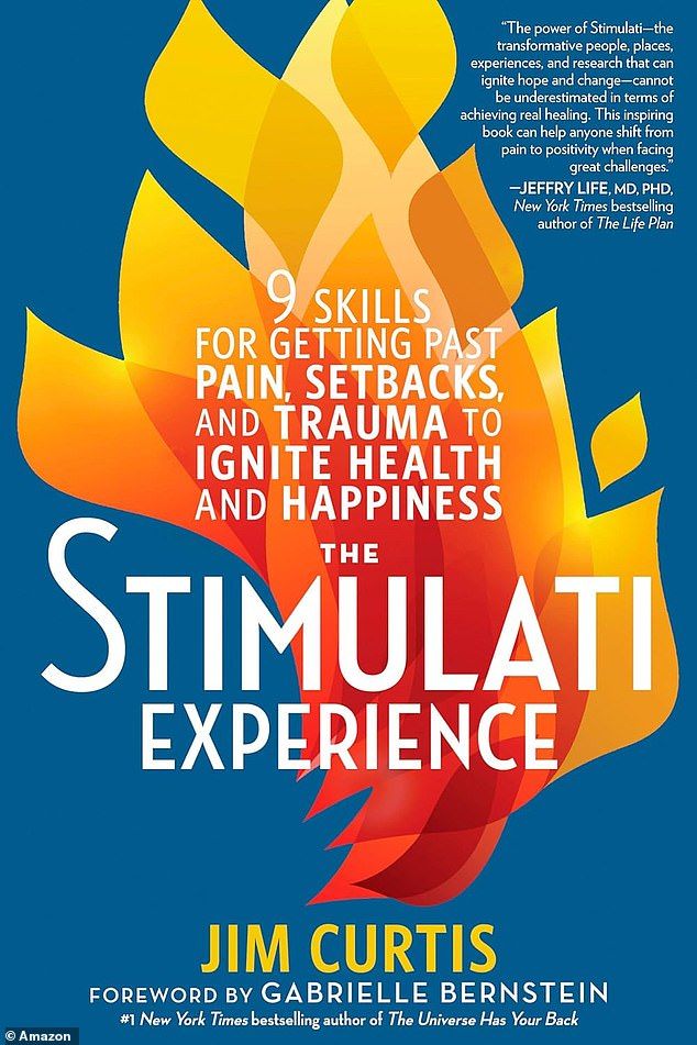 In his 2017 book 'The Stimulati Experience,' Curtis chronicles his journey to healing from chronic pain after an MRI revealed lesions on his spinal cord